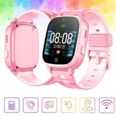 SMARTWATCH DLA DZIECI KIDS SEE ME 2 FOREVER KW-310 RÓŻOWY