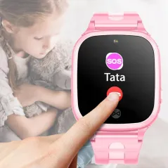 SMARTWATCH DLA DZIECI KIDS SEE ME 2 FOREVER KW-310 RÓŻOWY
