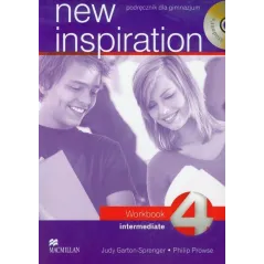New Inspiration 4 Intermediate Workbook  2 CD Gimnazjum Garton-Sprenger Judy, Prowse Philip