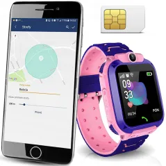 Zegarek Smartwatch  Dziecięcy Calmean Easy Różowy