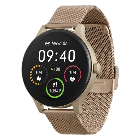Smartwatch Garett Classy Złoty Stalowy Smartwatch Garett Classy Złoty Stalowy