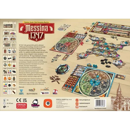 Messina 1347 Gra Planszowa 14+