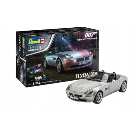 MODEL DO SKLEJANIA BMW Z8 JAMES BOND 007 THE QORLD IS NOT ENOUGH 8+
