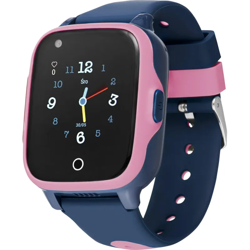 SMARTWATCH DZIECIĘCY GARETT KIDS TRENDY 4G RÓŻOWO-GRANATOWY