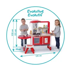 DUŻA INTERAKTYWNA KUCHNIA TEFAL EVOLUTIVE GRAND CHEF Z AKCESORIAMI 3+