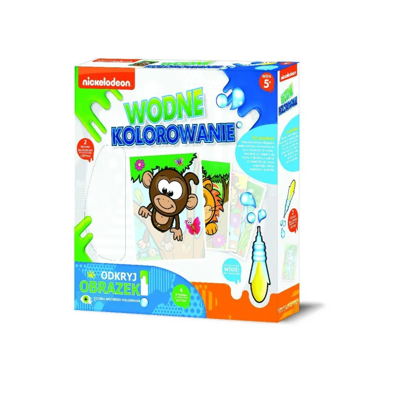 WODNE KOLOROWANIE ZESTAW KREATYWNY 5+