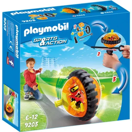SPEED ROLLER POMARAŃCZOWY PLAYMOBIL 9203 6+