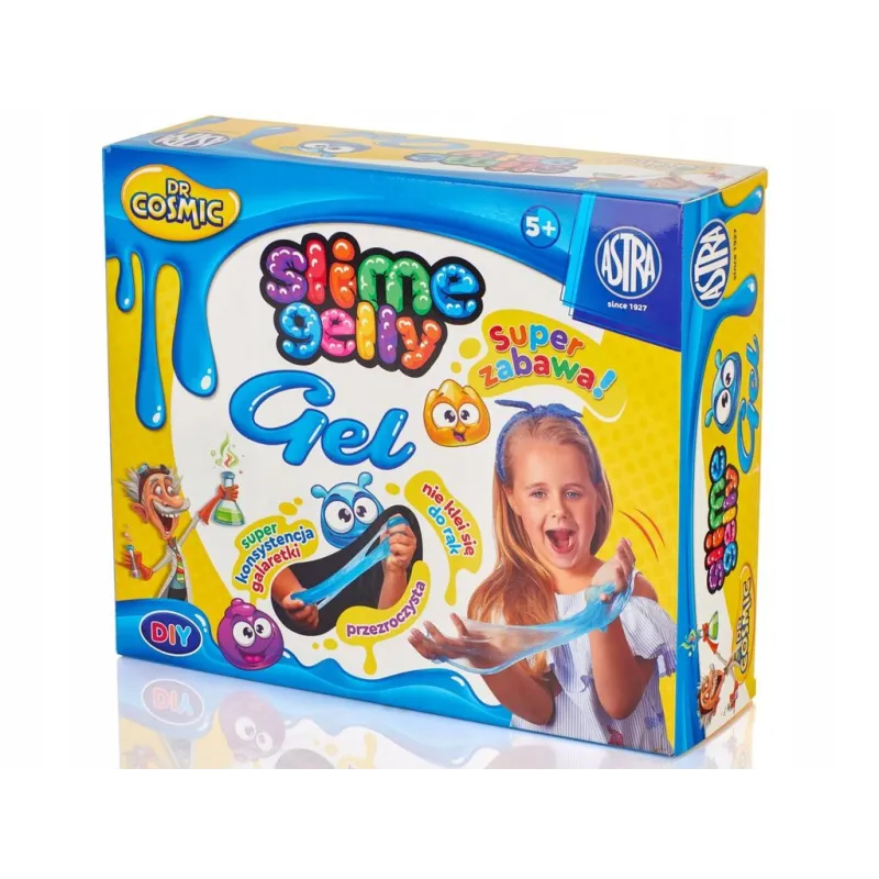 DR COSMIC SLIME NIEBIESKI ZESTAW DO WYKONANIA MASY ŻELOWEJ 