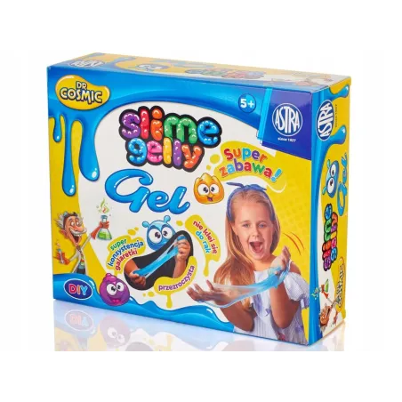 Slime Niebieski Zestaw Do Wykonania Masy Żelowej Dr Cosmic Astra 5+