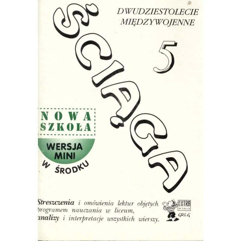 ŚCIĄGA - DWUDZIESTOLECIE MIĘDZYWOJENNE