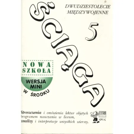 ŚCIĄGA - DWUDZIESTOLECIE MIĘDZYWOJENNE