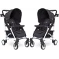 Wózek Spacerowy Czarny Caretero Sonata Black 6M+