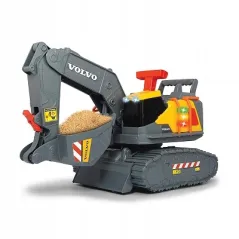 Pojazd Budowlany Koparka Volvo Z Dźwiękiem I Światłem 30Cm