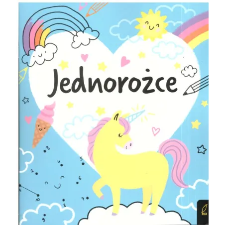 JEDNOROŻCE KOLOROWANKA 