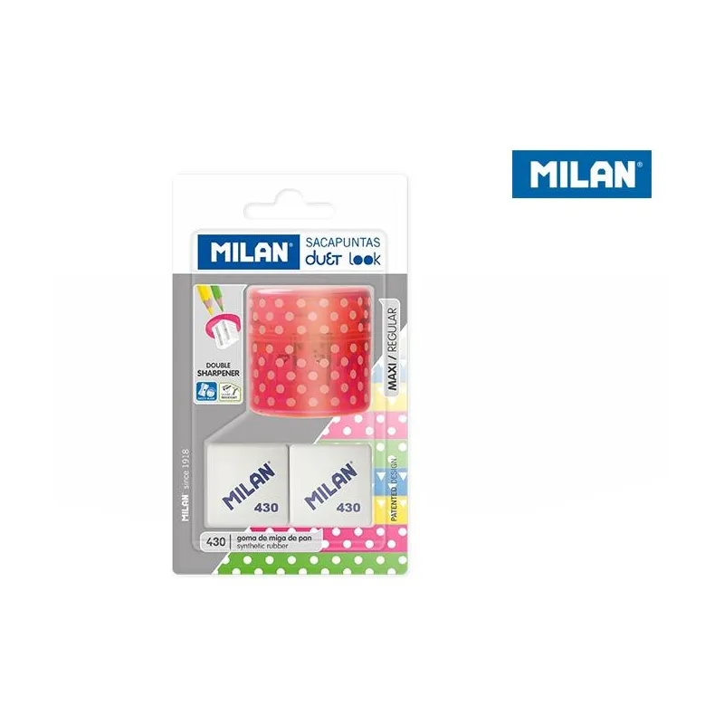 TEMPERÓWKA + 2 GUMKI 430 MILAN DUET RÓŻOWA