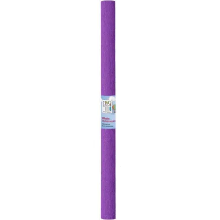 BIBUŁA MARSZCZONA FIOLETOWA 50 X 200 CM CREATINIO