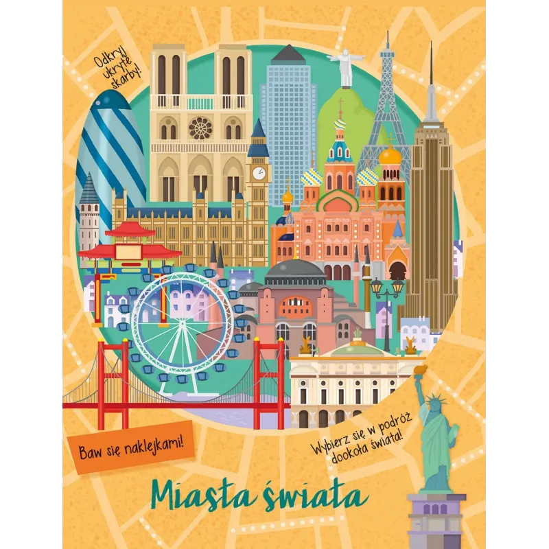 MIASTA ŚWIATA BAW SIĘ NAKLEJKAMI! - Olesiejuk