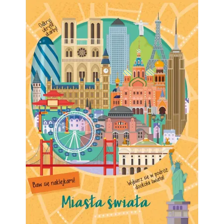 MIASTA ŚWIATA BAW SIĘ NAKLEJKAMI! - Olesiejuk