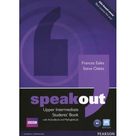 Speakout Upper Intermediate Students Book  DVD with ActiveBook and MyEnglishLab Eales Frances, Oakes Steve