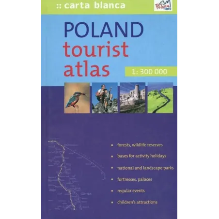 POLAND TOURIST ATLAS 1:300 000