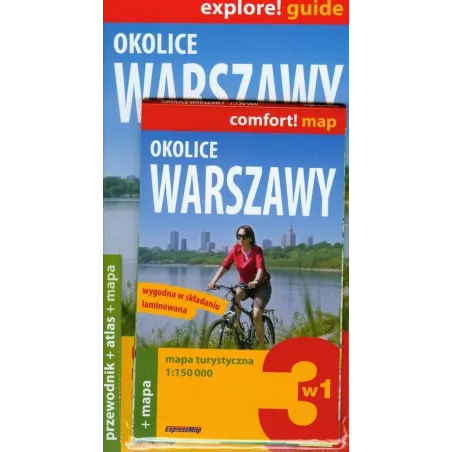 Okolice Warszawy. Mapa Turystyczna 1:150 000 Okolice Warszawy. Mapa Turystyczna 1:150 000
