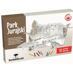 PUZZLE PRZESTRZENNE PARK JURAJSKI