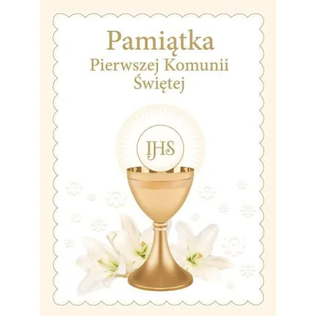 PAMIĄTKA PIERWSZEJ KOMUNII ŚWIĘTEJ