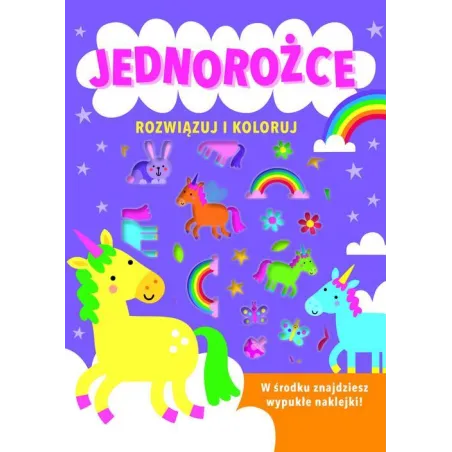 JEDNOROŻCE. ROZWIĄZUJ I KOLORUJ