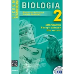 z.Biologia LO KL 2. Ćwiczenia. Zakres podstawowy stare wydanie Łaszczyca