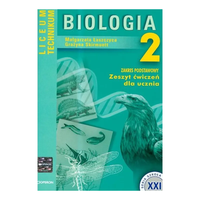 z.Biologia LO KL 2. Ćwiczenia. Zakres podstawowy stare wydanie Łaszczyca