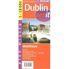 DUBLIN PLAN MIASTA 1:18 000