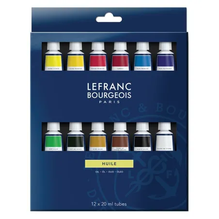 FARBY OLEJNE LEFRANC BOURGEOIS 12 KOLORÓW