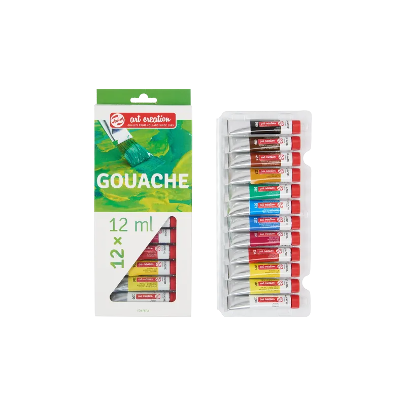 ZESTAW FARB GOUACHE 12X 12 ML