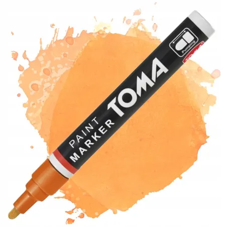 MARKER OLEJNY SZYBKOSCHNĄCY POMARAŃCZOWY