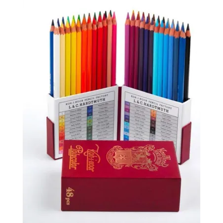 KREDKI OŁÓWKOWE POLYCOLOR KOH-I-NOOR RETRO 48 KOLORÓW