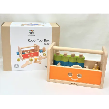 Drewniana Skrzynka Majsterkowicza 3+ Plan Toys