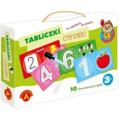 TABLICZKI CYFERKI SÓWKA MĄDRA GŁÓWKA GRA EDUKACYJNA 3+