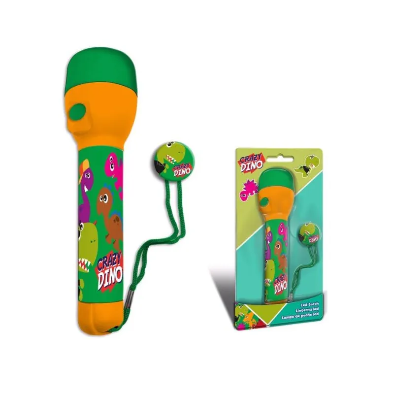 LATARKA LED CRAZY DINO