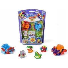 SUPER ZINGS 4 FIGURKI + 2 POJAZDY SERIA 5