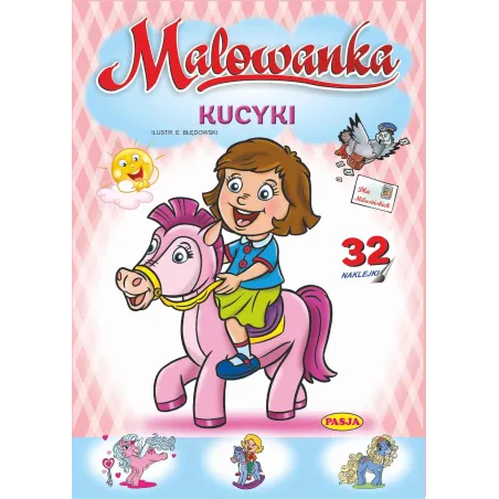 Kucyki. Malowanka Kucyki. Malowanka