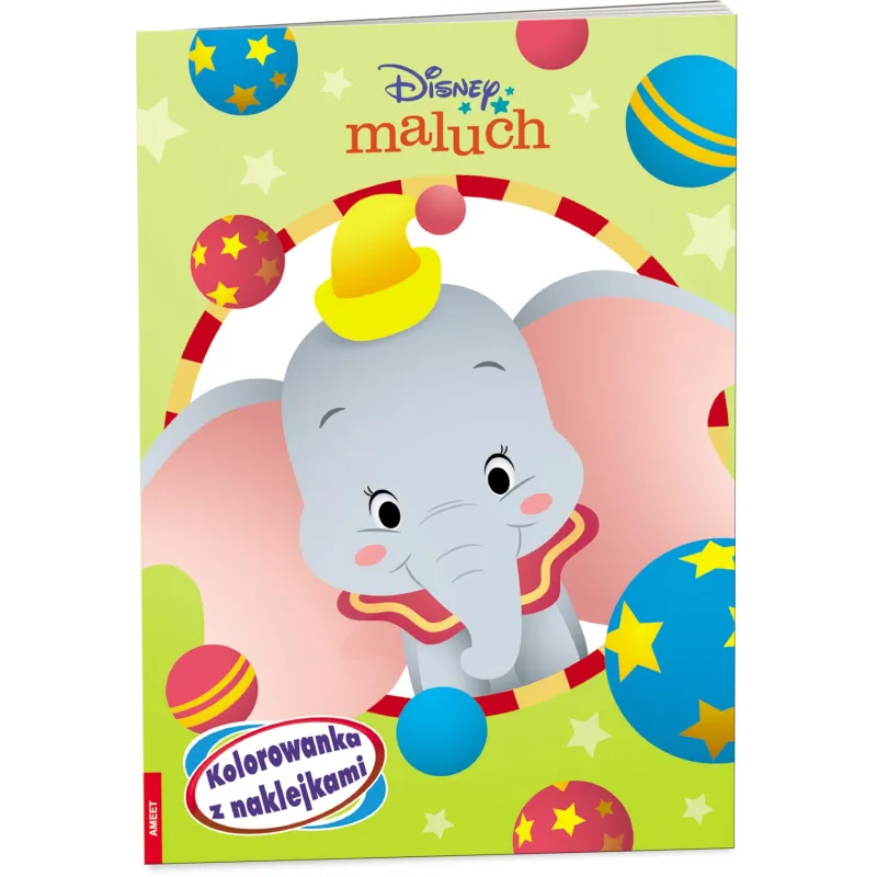 Disney maluch Kolorowanka z naklejkami NA9207 Opracowanie zbiorowe