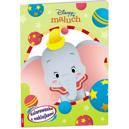 Disney Maluch. Kolorowanka Z Naklejkami Disney Maluch. Kolorowanka Z Naklejkami