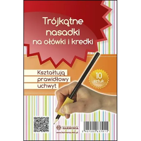 Nasadki Trójkątne Na Ołówki I Kredki Korygujące Nieprawidłowy Uchwyt 10 Sztuk Nasadki Trójkątne Na Ołówki I Kredki Korygujące Nieprawidłowy Uchwyt 10 Sztuk