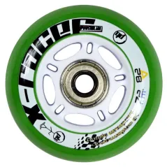 Kółka Do Rolek Pb Pu 72 Mm 4 Szt Z Łożyskami Abec 7