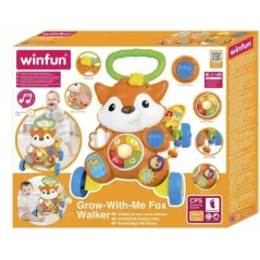 Interaktywny Pchacz Jeździk Lis 6M+ Winfun