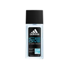 ADIDAS ICE DIVE MĘSKI ZESTAW PREZENTOWY ŻEL POD PRYSZNIC 3W1+ DEZODORANT SPRAY 150 ML + DEZODORANT 75ML