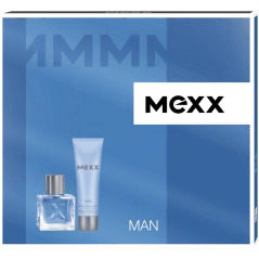 MEXX MAN ZESTAW WODA TOALETOWA 30ML + ŻEL POD PRYSZNIC 50ML
