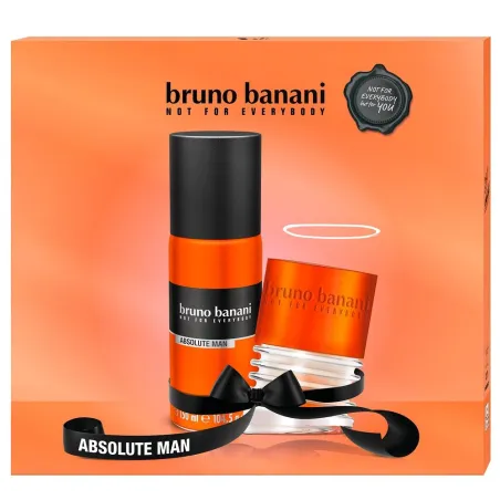 BRUNO BANANI ABSOLUTE MAN ZESTAW KOSMETYKÓW WODA TOALETOWA 30ML + DEZODORANT 150 ML
