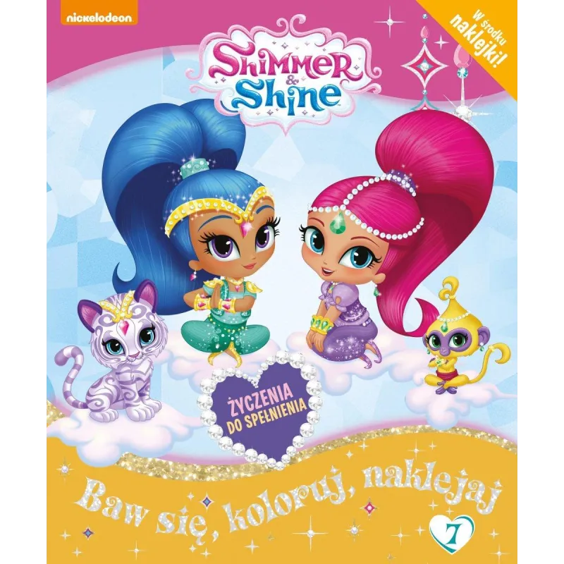 SHIMMER & SHINE ŻYCZENIE DO SPEŁNIENIA BAW SIĘ KOLORUJ NAKLEJAJ - Media Service Zawada SHIMMER & SHINE ŻYCZENIE DO SPEŁNIENIA BAW SIĘ KOLORUJ NAKLEJAJ - Media Service Zawada