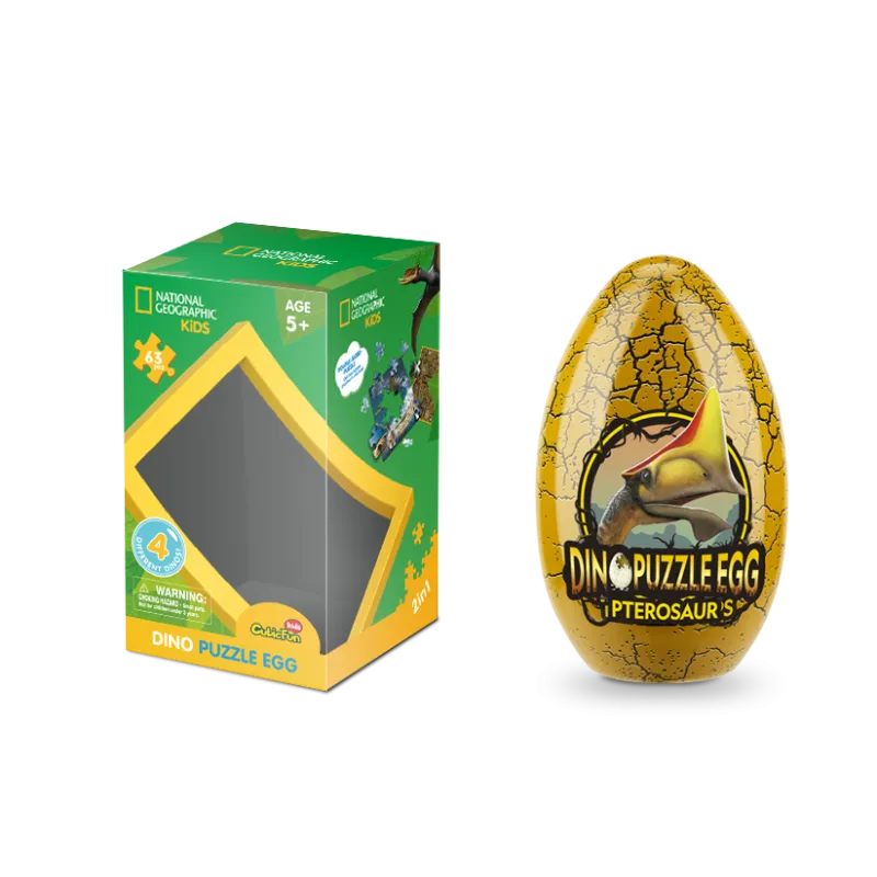 PTEROZAUR PUZZLE 63 ELEMENTY NATIONAL GEOGRAPHIC 5+